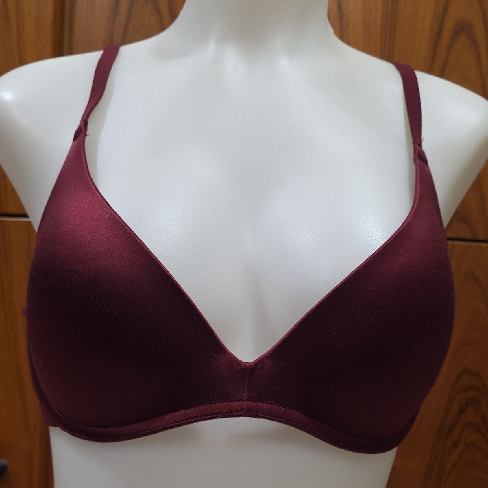 La SENZA Deep Burgundy Bra